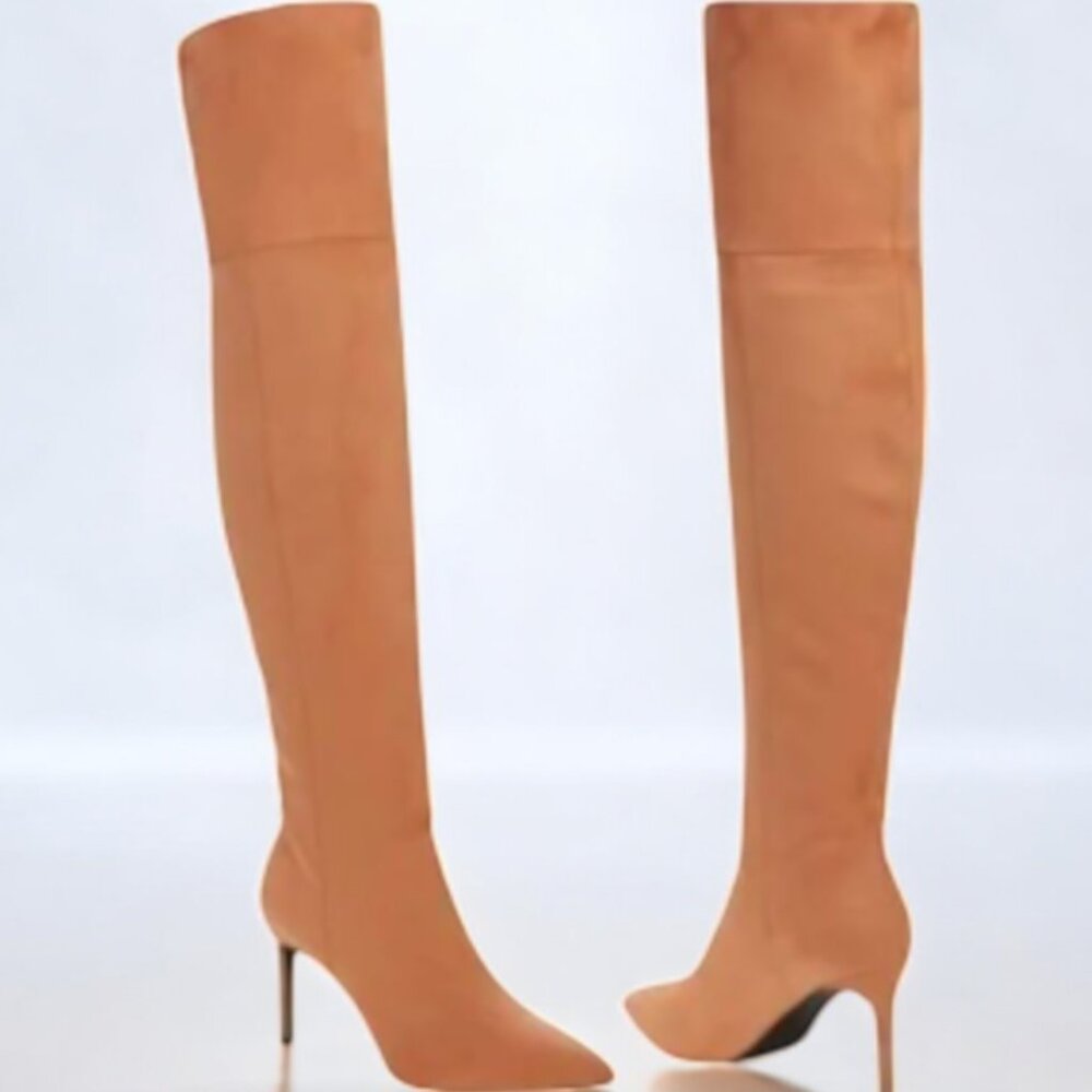 NEW JEFFREY CAMPBELL Pillar Over the Knee Boot SM 6M, 6.5M
